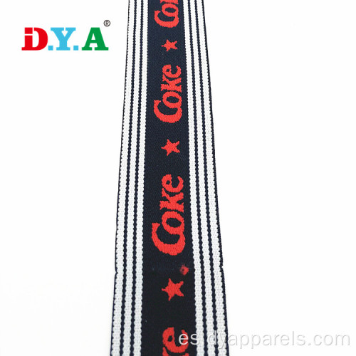 Jacquard Nylon Stripe Elastic para ropa interior